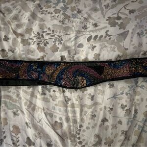 Vintage fully beaded belt
